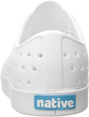 Native Jefferson Child Waterproof Slip-On Sneakers – Shell White, Size Options