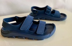 Birkenstock Mogami Kids Navy Blue Back Strap Sandals EU 32 / US 1 – 1.5