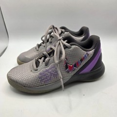 Nike Kyrie Flytrap 2 Kids Basketball Shoes Wolf Grey Hyper Grape AQ3413-003 12C