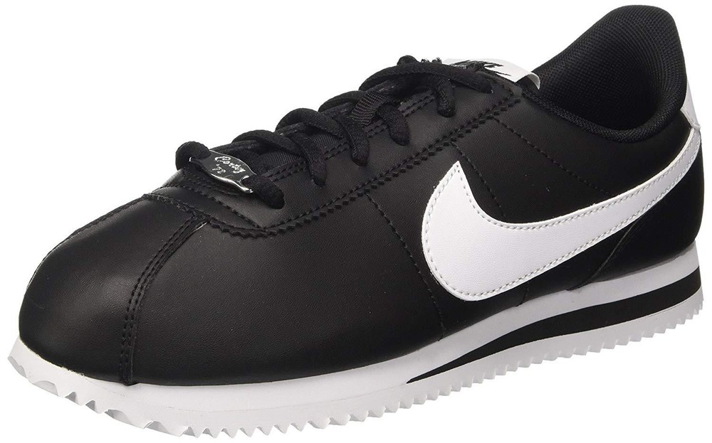 Big Kid’s Nike Cortez Basic Sl Black/White (904764 001) – 5.5