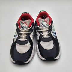 Puma RS-X Kids Shoes Multicolored Cloud Graphic Lace Up Sneakers Size 10C