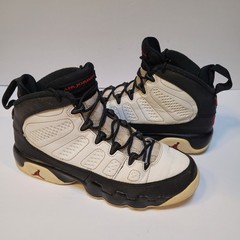 Nike Air Jordan 9 IX Retro BG Space Jam 6.5Y White & Black 302359-112 Year 2016