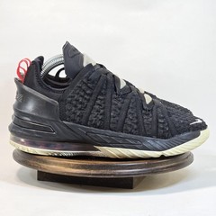 Nike LeBron 18 Shoes Youth Size 6Y Basketball Air Max Knit CW2760-001
