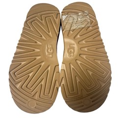 UGG Keegan Slide Slipper Chestnut Suede Shearling Slip On Shoes Kids Size 1 US