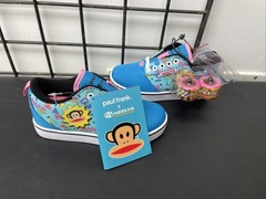 HEELYS PRO 20 PRINTS PAUL FRANK SNEAKERS US SIZE 13c YOUTH NEW!