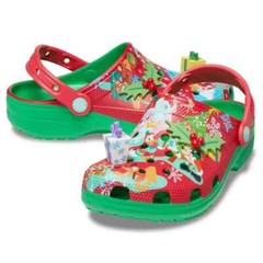 Disney Mickey Mouse & Friends Crocs Christmas Holiday Clogs for Kids SZ 8