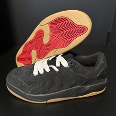 Air Jordan Session Black Suede Low Top Lace-Up Shoes US Big Kids Size 5Y New