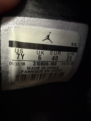 Jordan 10 Retro Russell Westbrook Class of 2006 (GS) Kids Size 7Y 310806-160