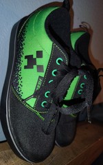 Heelys Pro 20 Minecraft edition shoes,size youth 5