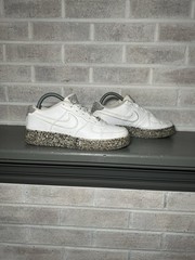 Nike Air Force 1 GS Recycled Wool Pack White Leather DB2813-100 Youth Size 6.5