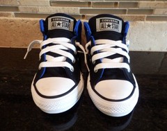 NEW Converse All Star Alex Mid Junior Youth Kids Tennis Shoes Sneakers SZ 11