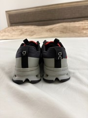 On Cloudhero Waterproof Youth Size 4 Magnet/Fog Running Shoes!