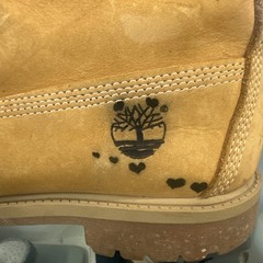 Timberland Boots Brown Suede Premium Water Proof Youth Boys Size 6.5