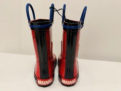 Marvel Spiderman Children’s Rubber Rainboots Sz (5-6)