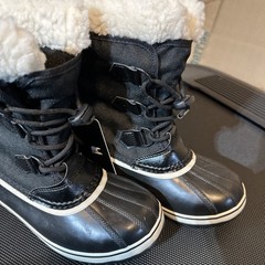 SOREL -Kid’s Caribou Waterproof Boot for Winter Black Size US 2 C New