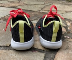 Nike Sz. 5Y Flex Contact 3 (GS) Black Orange/Red Sneakers AR4151-061