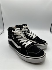 Vans Big Kid Sk8-Hi Shoe Sneaker Youth Size 4.5 Black White Vans Off The Wall