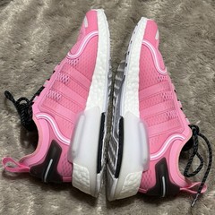Adidas NMD V3 Beam Pink White Boost Knitted Sneakers AGY4288 Jr Size 7, Womens 8