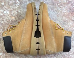 Timberland Big Kids 6 Inch Basic Waterproof Wheat Leather Boots Size 6M #10960