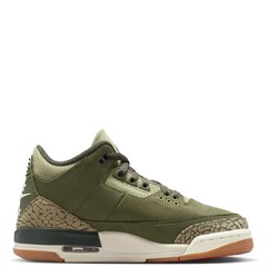 Big Kid’s Jordan 3 Retro Medium Olive/Sequoia (DM0967 202)
