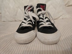 Black Canvas High Tops Kids 13 Peanuts Snoopy And Woodstock Zip