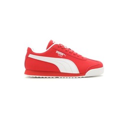 PUMA Roma Reversed Lace Up Youth Boys Red Sneakers Casual Shoes 39829903