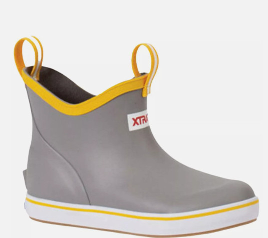 Xtratuf Kid’s Ankle Deck Boot – Gray XKAB-107