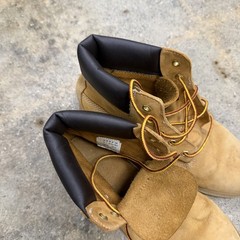 Timberland Junior 6-inch Premium Leather Waterproof Boots Size 6.5M 10960