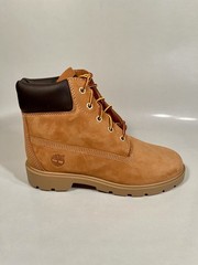Timberland 6 Inch Classic Boot Wheat, Junior’s Size 5.5, TB0 10960, Waterproof