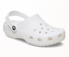 white crocs junior with tags size J1
