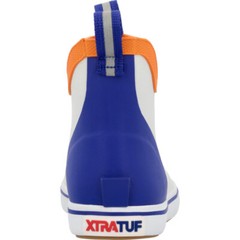 Xtratuf Kid’s Ankle Deck Boot – White Multi/Blue XKAB100