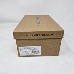 LUCKY BRAND Blanc Double Strap Buckle Suede Cork Sandals / Kid’s US 2 – MSRP $85