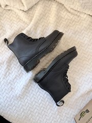 Dr. Doc Martens Combat Boots 1460 Pascal Mono T Black-Child 10 *NEW IN BOX