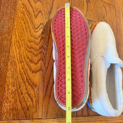 VANS Classic Slip-on Shearling Rainbow Platform Kids Size 6 Women’s 8 Skater