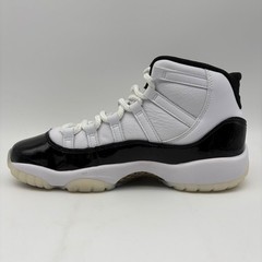 Jordan 11 Retro DMP Gratitude White Black Gold Sneakers Size 5.5Y GS 378038-170