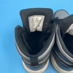 Jordan 1 Mid Shadow 2.0 Black Grey Toddler Sneakers 640735-096 Size 7C