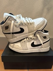 Air Jordan 1 Retro High Premium GS ‚White Black‘ Sz 5.5Y