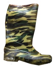 Kid Made Modern Little Kids‘ Bug Camo Garden Rain Boots Green S 38/39