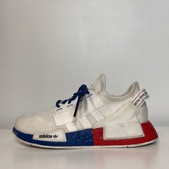 Adidas NMD R1.V2 FX4150 Low Blue Red White Sneakers Shoes Youth Kids US Size 4.5