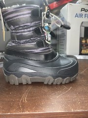 Members Mark Kids Snow Boots with Warm Cozy Lining Size 11/12