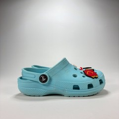 Crocs Classic Clog Blue Lightweight Slip On Comfort Shoes 206991 Kids Size 11