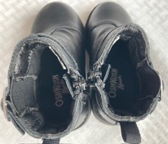OshKosh Boots Toddler Children Size 4M Black Silver Buckle Accent
