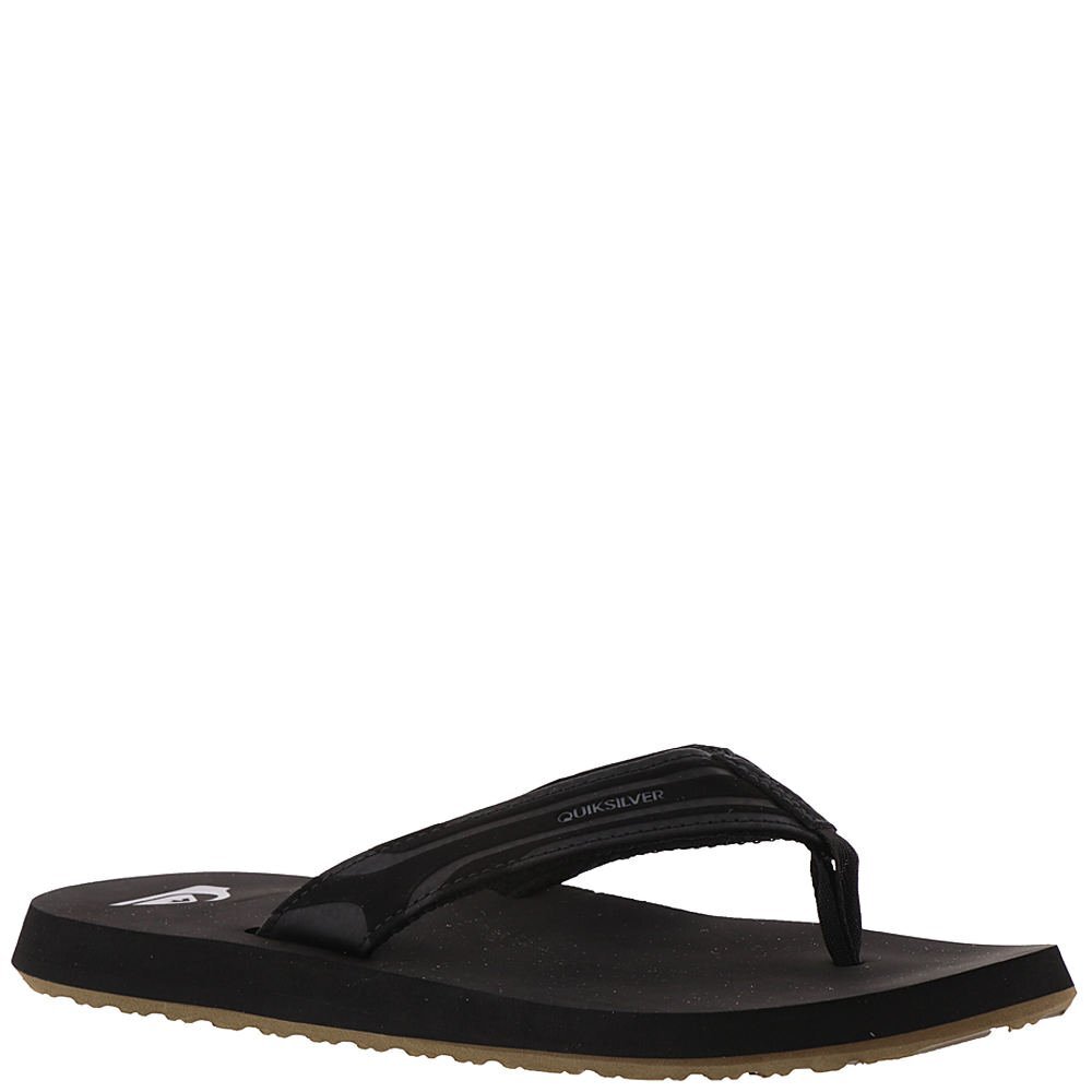 Quiksilver Unisex-Child Sandal SIZE 1(32) M US Little Kid Black/Black/Brown