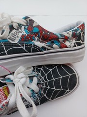 KIDS VANS ERA X Marvel Comics Spiderman Shoes Size 3.5 Limited Edition 2013