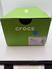 Crocs Classic Snap Blackstrap Camp Clog Unisex Kids J2 EU 33-34 Multicolor
