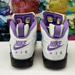 NIKE Youth Jordan MVP Summit Shoes Youth Size 5.5 Purple/White DZ5577-109 GLOW