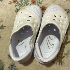 Nike Aqua Swoosh (PS) Volt Pure Platinum/White Toddler Sandals – Size 7C
