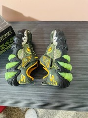 SKECHERS Skech-O-Saurus Lights LED Hook & Loop Sneakers Kids US 13.5