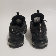 Nike Air Max 97 GS Triple Black Running Shoes 921522-011 Size 4.5Y Women’s 6