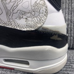 Size 7Y – Jordan Dub Zero 2022 Mid Black white Varsity Red DV1360-160